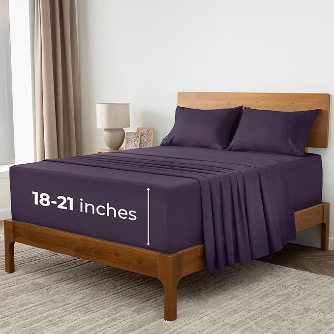 Mellanni Extra Deep King Sheets by Mellanni