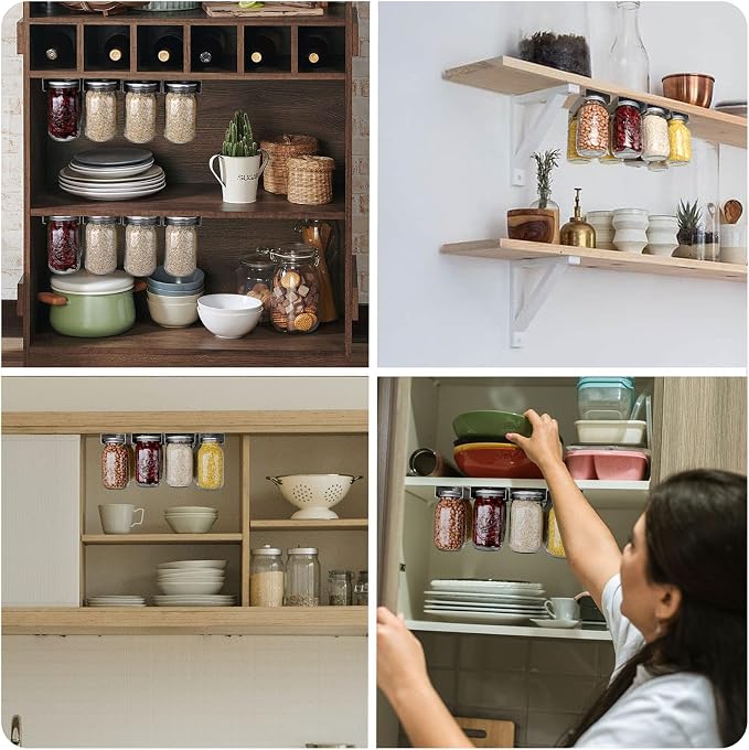 Mason Jars Organizer, Canning Rack - Image 6