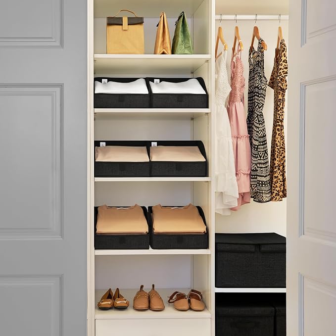 GRANNY SAYS Closet Organizer Bins, Trapezoid Storage Bin, Storage Baskets - Image 4
