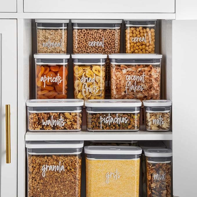 Talented Kitchen Script Pantry Labels - Image 6