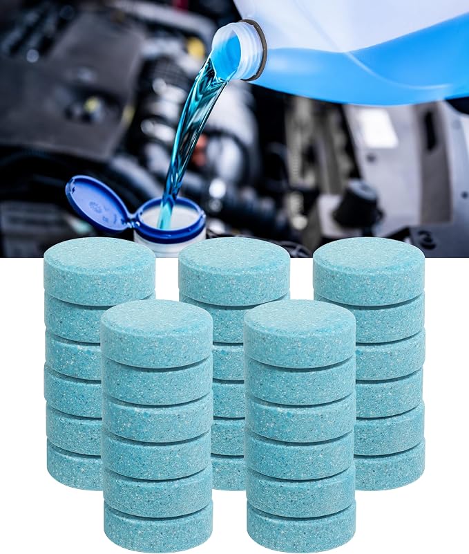 30PCS Windshield Fluid, Windshield Washer Tablets, Car Accessories Washer Fluid by Unknown