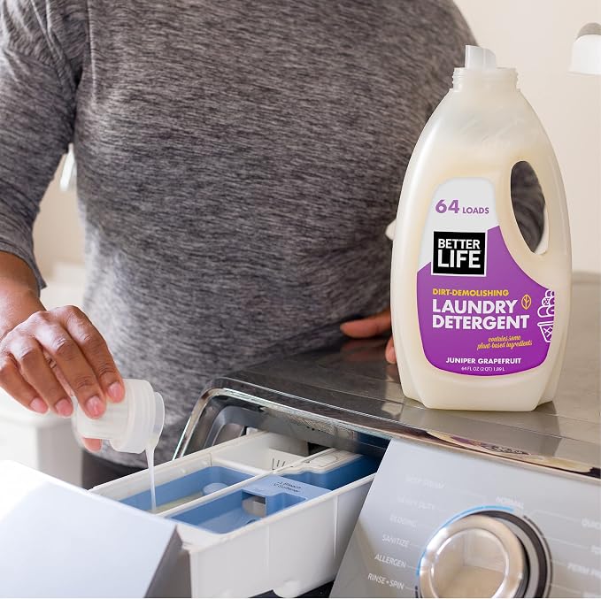 Better Life Natural Concentrated Laundry DetergeJuniper Grapefruit, 64 loads - Image 6