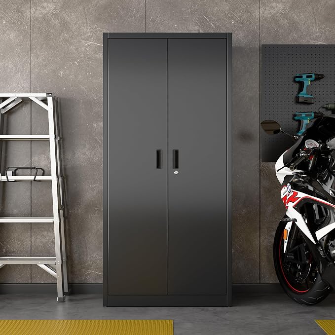 71" H Metal Garage Cabinet - Image 2