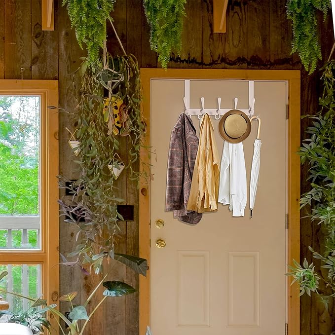 WEBI Over The Door Hook Door Hanger Hook Rack - Image 7