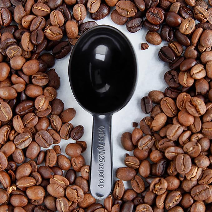 12PCS 7g Tablespoon Scoop Plastic Coffee Bean Measuring Spoon Black Coffee - Image 7