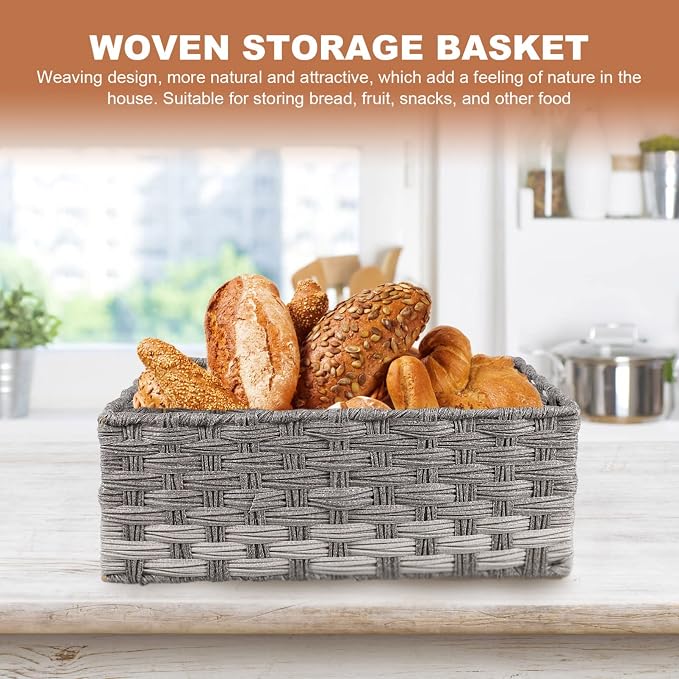 Cabilock Coffee Table Tray Plastic Sundries Storage Basket - Image 8