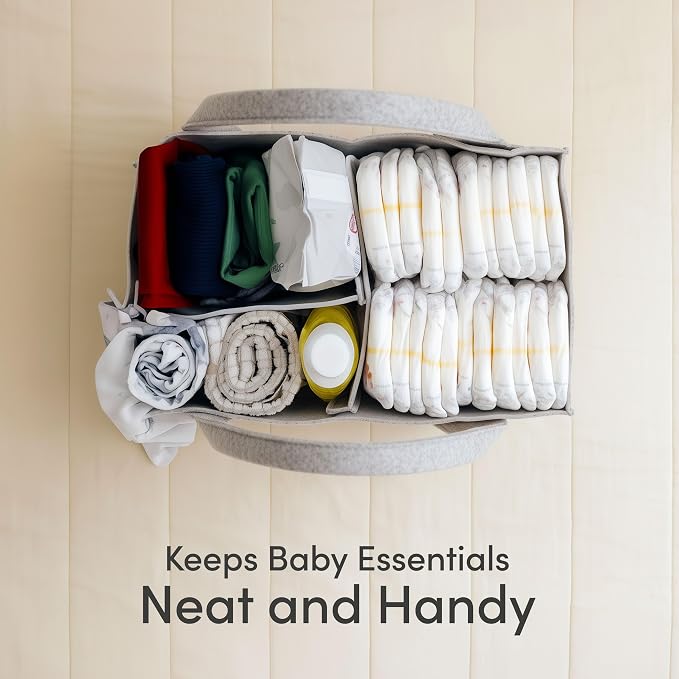 PUTSKA Baby Diaper Caddy Organizer - Image 7