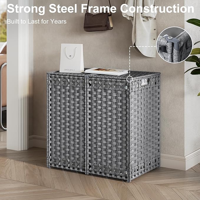 130L Foldable Laundry Hamper - Image 7