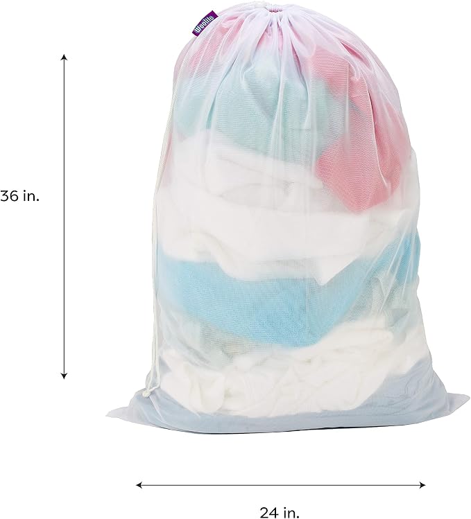 Laundry 360 Santized Mesh Laundry Bag | Dimensions : 36 x 24 x 7 inches | - Image 5
