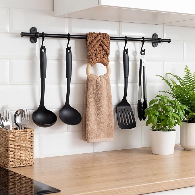 2 Pcs Kitchen Towel Holder, Handmade Crochet Dish Towel Holder - Image 2