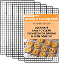 5PCS Cooling Racks for Cooking and Baking 10" x 16" Wire Rack Baking Rack by SCDGRW