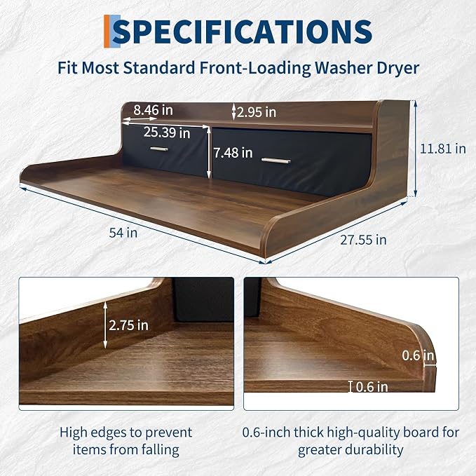 2-Tier Washer Dryer Countertop - Image 2
