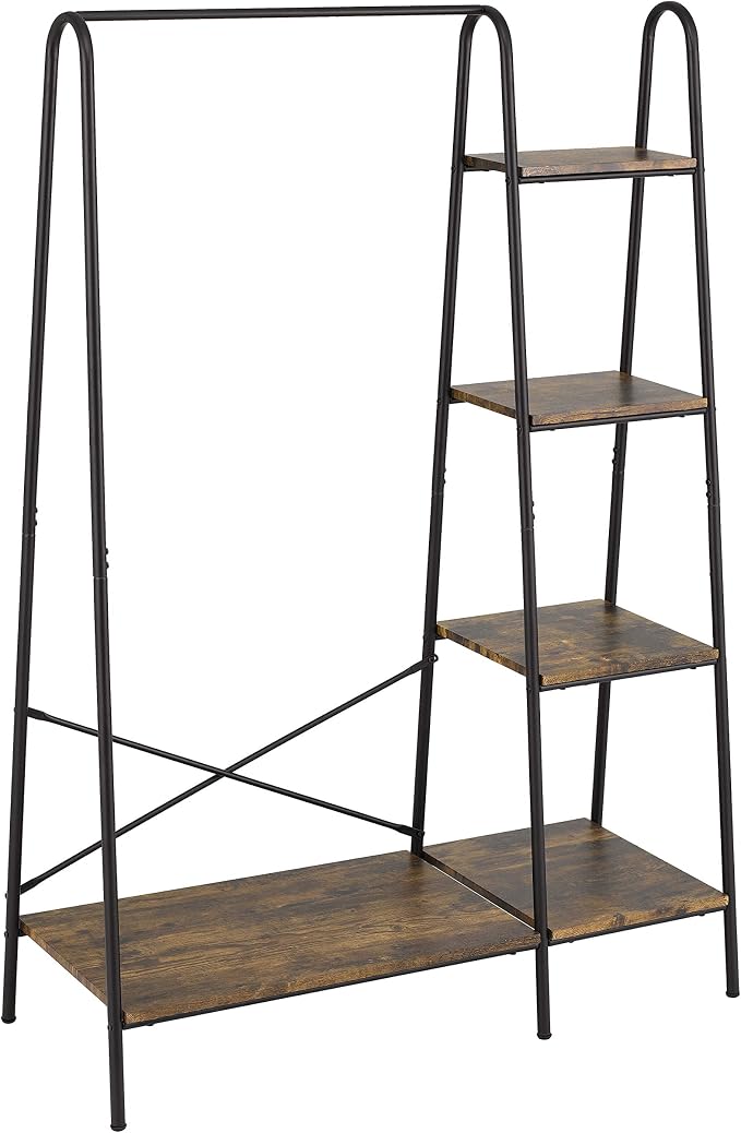 Finnhomy Rustic Clothes Rack, Clothing Rack by Finnhomy