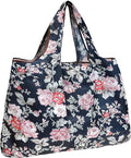 allydrew Large Foldable Tote Nylon Reusable Grocery Bag by allydrew