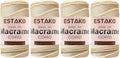 Estako 2 mm PP Polyester Macrame Cord 100% Polypropylene Perfect Supplies by Estako