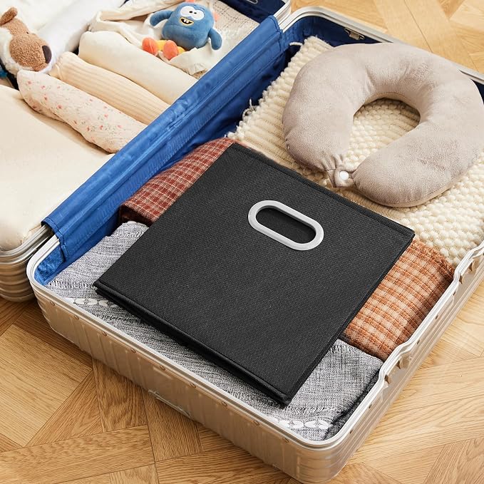 MAX Houser Fabric Storage Bins Cubes Baskets Containers - Image 8