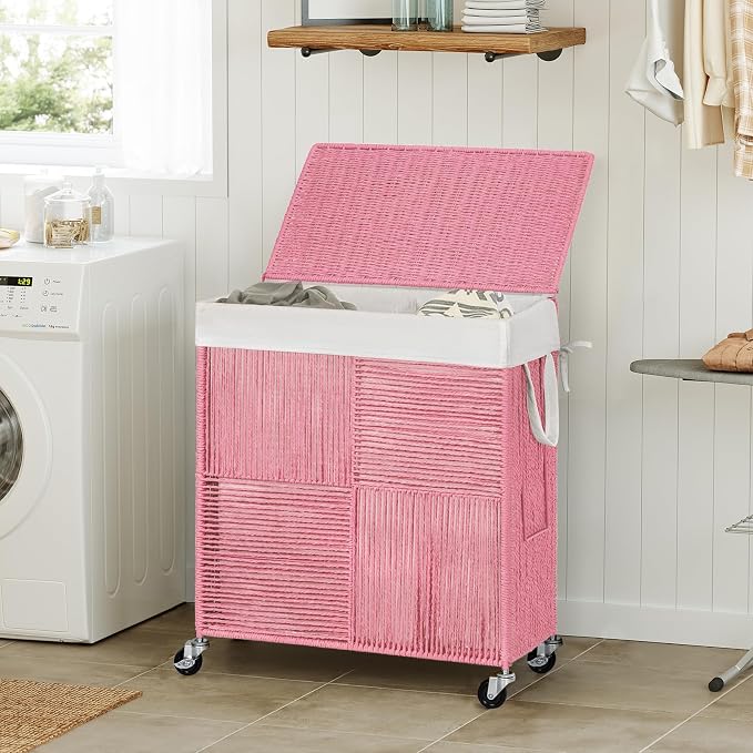 WOWLIVE Double Laundry Hamper - Image 2