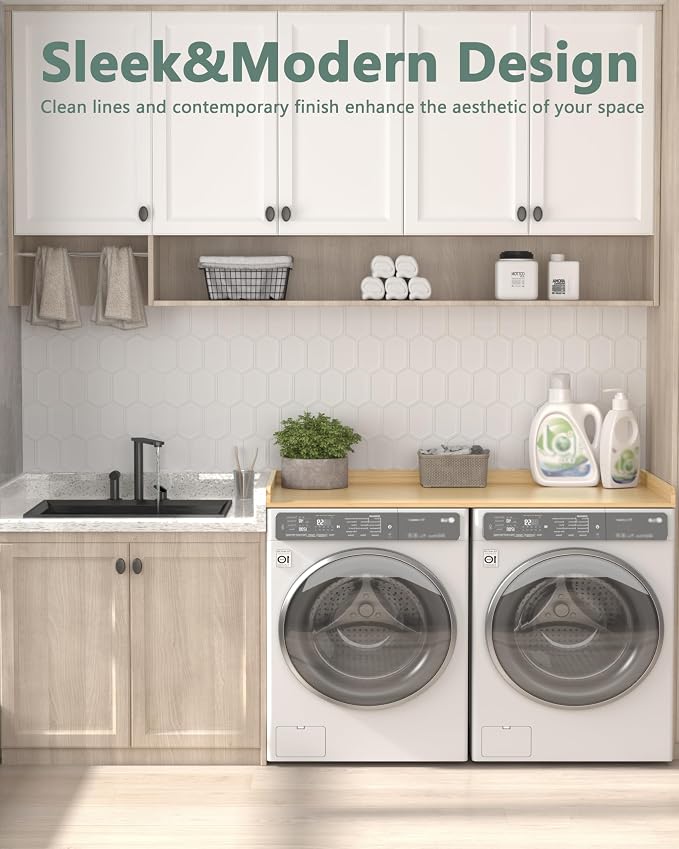 Piskyet Washer Dryer Countertop, Laundry Countertop - Image 5