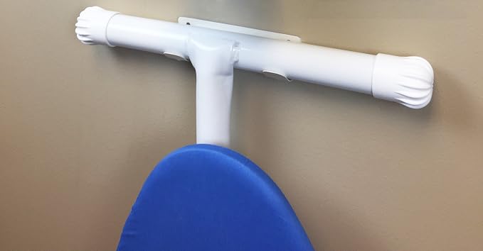 T-Leg & Y-Leg Ironing Board Holder, Powder Coated Storage Rack - Image 2