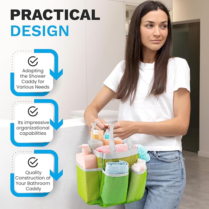 Handy Laundry Mesh Shower Caddy - Image 4