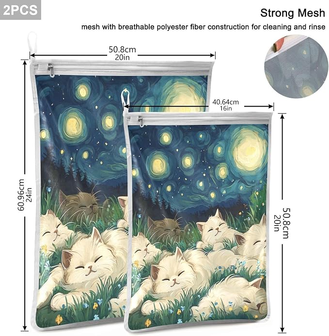 Mesh Laundry Bags Lingerie Bags - Image 3