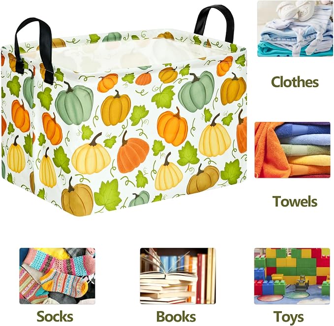 Rectangle Gift Shelf Nursery Storage Basket Laundry Hamper Storage Box and Bins - Image 6
