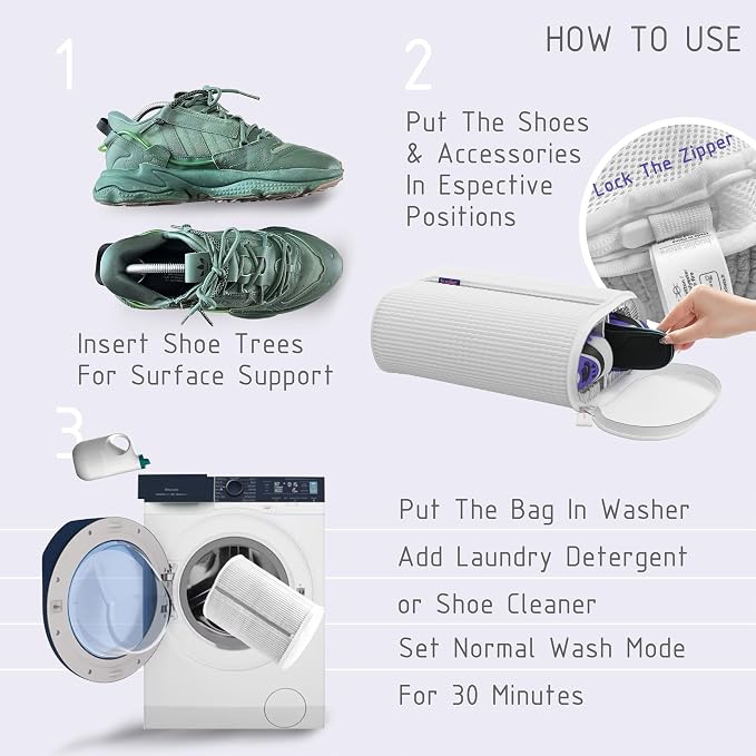 Shoe Washing Machine Bag - Image 5