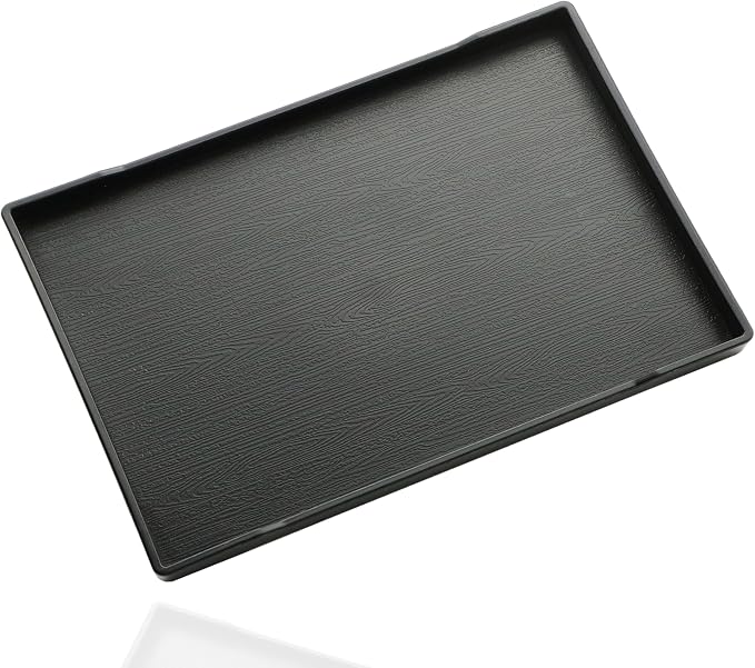 Black Serving Tray for Serving Accessory, Perfume and Display Use. by VCREATC-VCREATEFORCUSTOMER