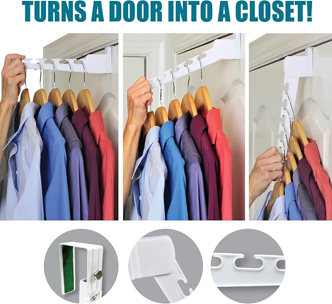 Wonder Hanger Over The Door 3-Pack Organizer - Image 3