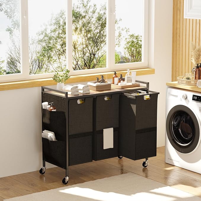 Laundry Hamper, Laundry Basket, Laundry Sorter - Image 7