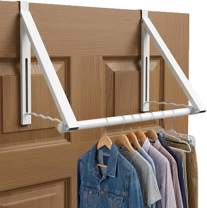 HOLDN’ STORAGE Over The Door Hanger Foldable - Image 8