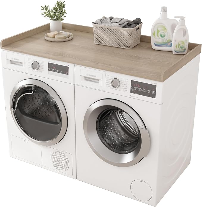 Piskyet Washer Dryer Countertop, Laundry Countertop by Piskyet