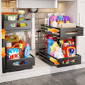 Under Sink Organizer, 2 Tier Under Sink Organizers and Storage, Adjustable by MIXESHOP