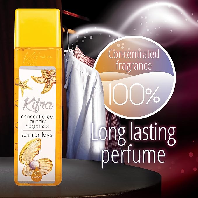 KIFRA SUMMER LOVE Concentrated Laundry Fragrance 6.76 Fl Oz 200ml 80 Washing - Image 5