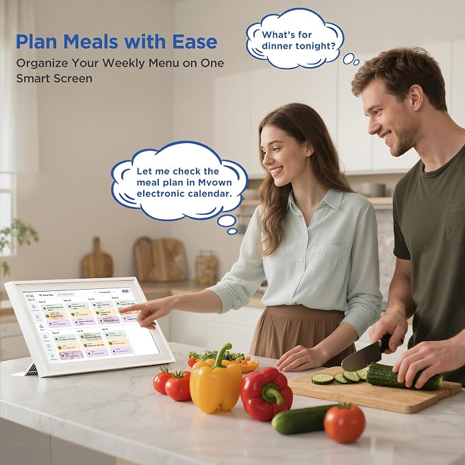 15.6 Inch Digital Calendar Chore Chart 1920 * 1080P Full HD Touchscreen - Image 5