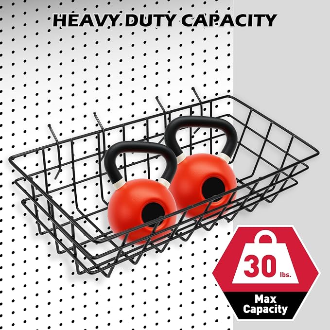 5-Piece Pegboard Baskets Set - Image 5