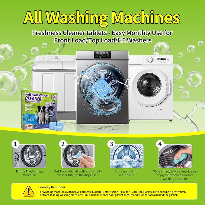Washing Machine Cleaner Tablets - Image 3