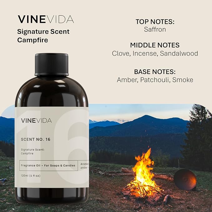 VINEVIDA Campfire Fragrance Oil - Image 2