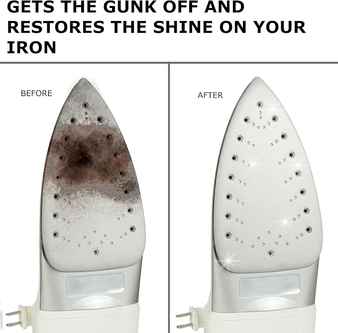 Steam Iron Bottom Cleaner Stick – Removes Build-Up Starch, Melted Fabric - Image 4