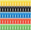 60 Pcs Stockings Clips with Hook, Colourful Clips Plastic Laundry Clip with by Tcwhniev