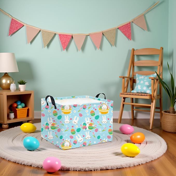 Rectangular Flower Easter Basket - Image 4