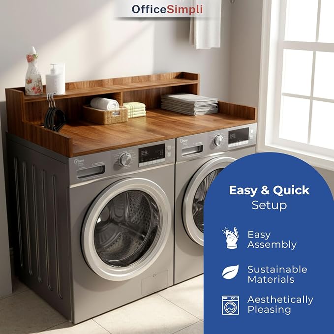 OfficeSimpli Large Washer Dryer Countertop - Image 6