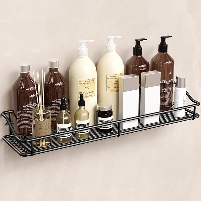 Orimade Adhesive Bathroom Shelf Organizer Shower Caddy Storage Basket Kitchen by Orimade