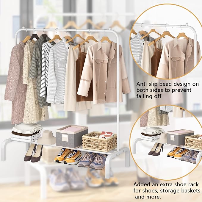 Clothes Rack Metal Clothing Rack - Image 5