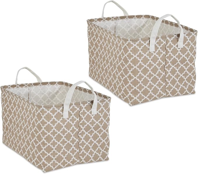 DII Laundry Storage Collection, PE Coated Collapsible Bin by DII