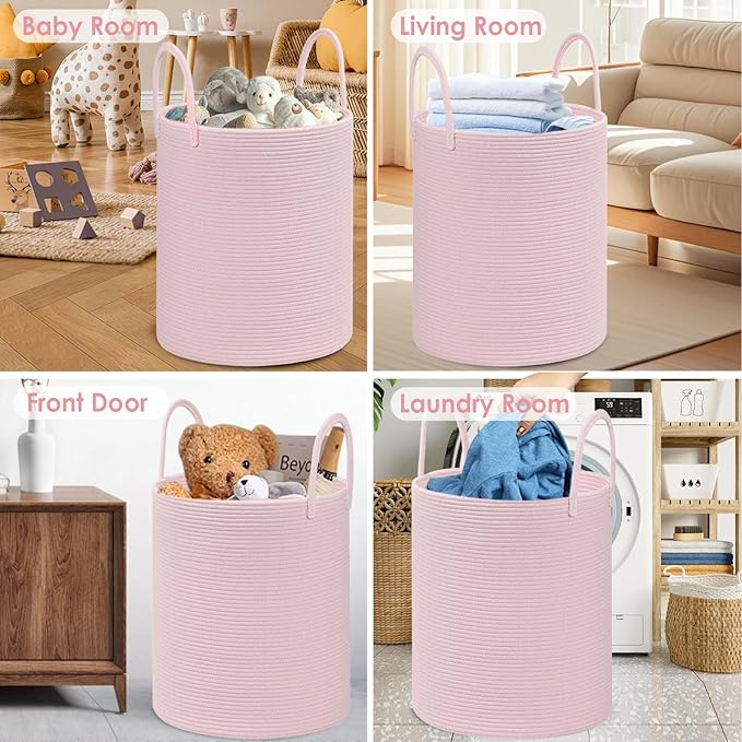 Cotton Rope Storage Basket - Image 3