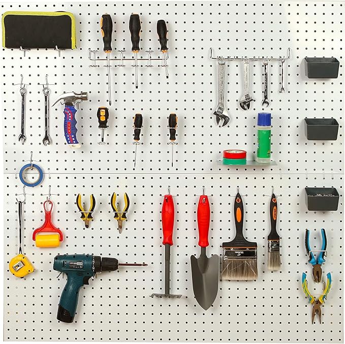 Craft Room Pegboard Organizer Kit - Image 3