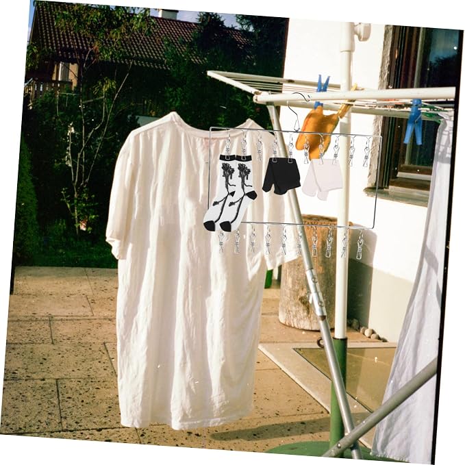 Stainless Steel Sock Drying Rack - Image 5