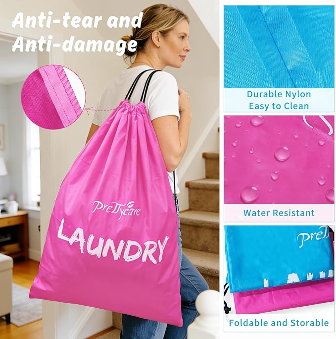 PrettyCare 2 XL Travel Laundry Bags - Image 3