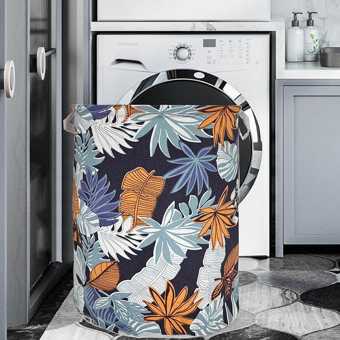 Merdes 19.7’’ Waterproof Foldable Laundry Hamper, Dirty Clothes Laundry Basket - Image 2